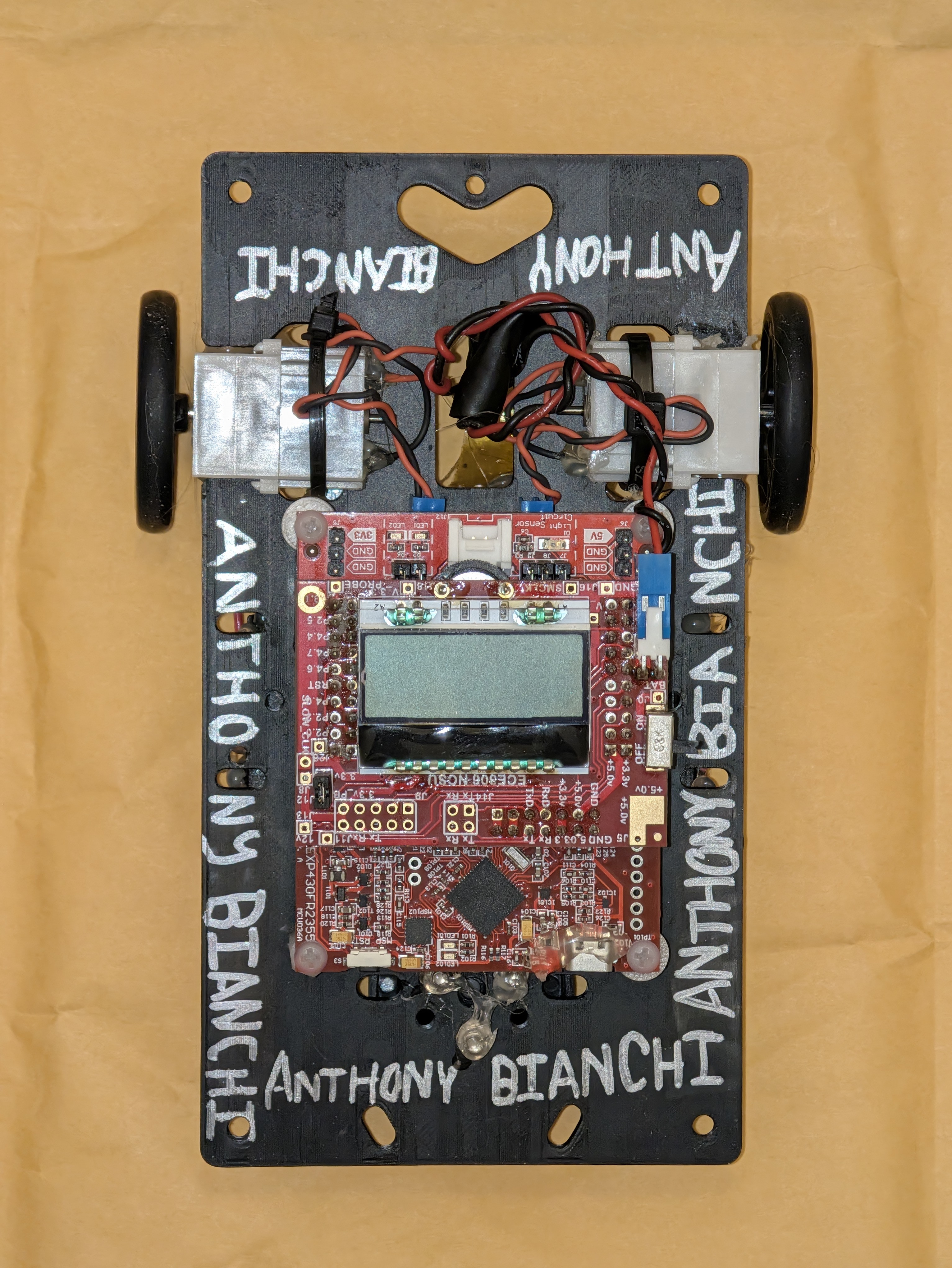 Autonomous Line-Tracking Robot Car highlight image
